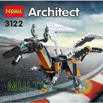 Конструктор Decool 3122 Транспорт 36 в 1 (256 деталей) картинка 3